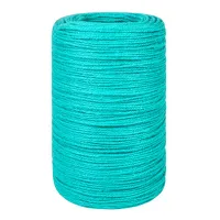 Канат джутовый ДжТТНпр S 4,0 мм (СП) ТУ 8121-001-86647797-2011 бирюзовый